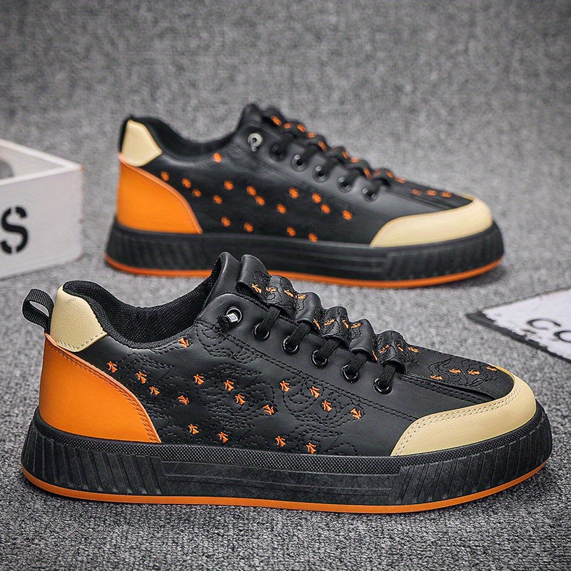 Men's Block Skate Shoes - Non Slip Casual Shoes