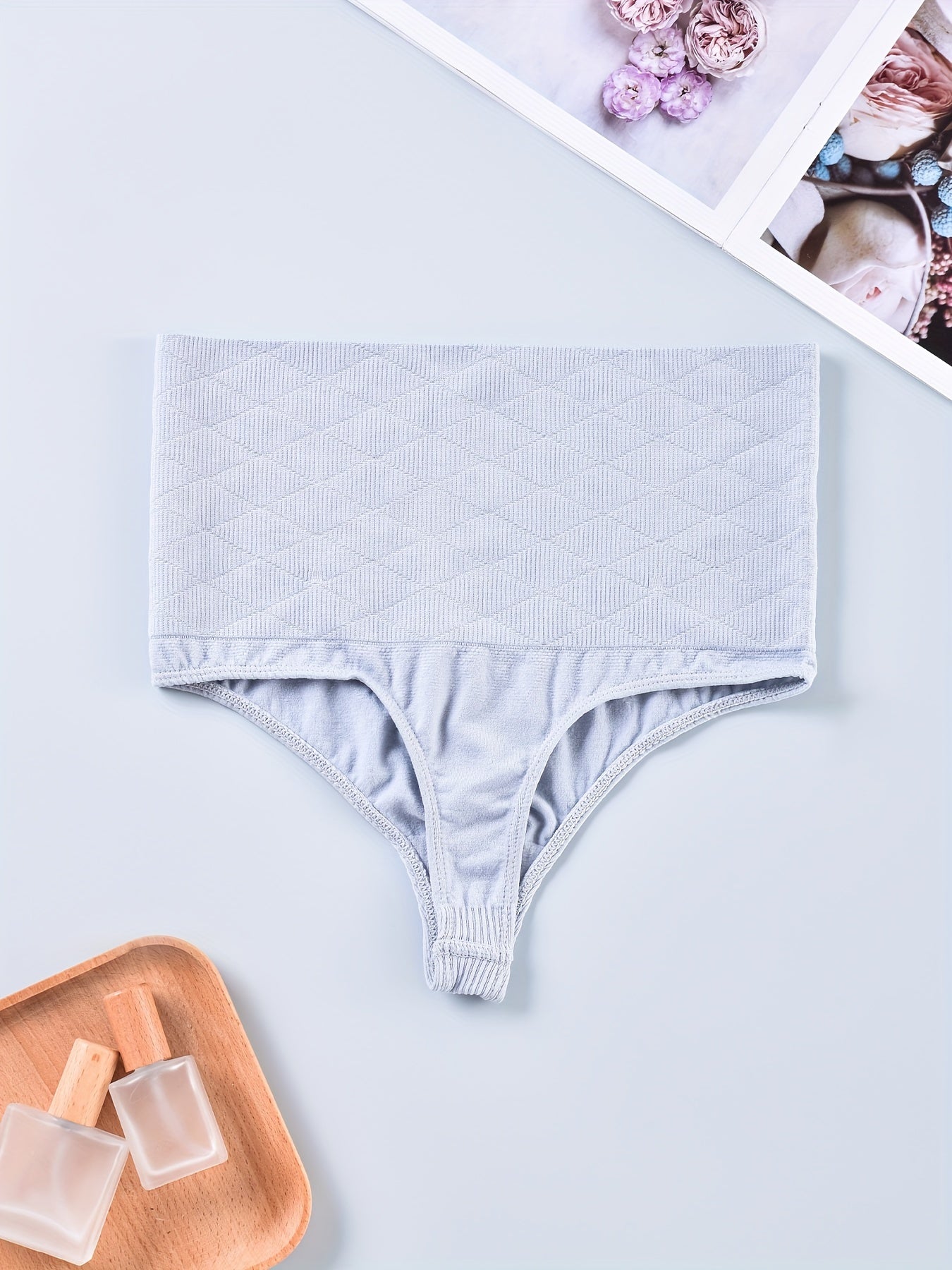 High Waist Shaping Thong Tummy Control Panties