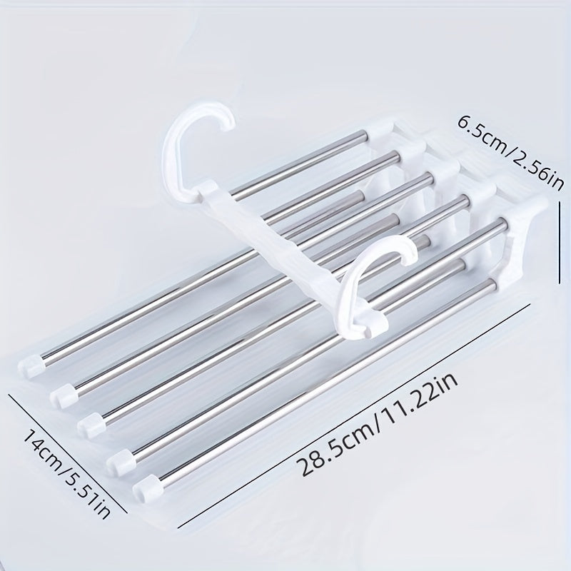 Folding Pants Storage Rack Closet Organizer - Hotel Restaurant