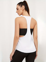 Solid Sports Fitness Running Tank Top Sleeveless Shirts