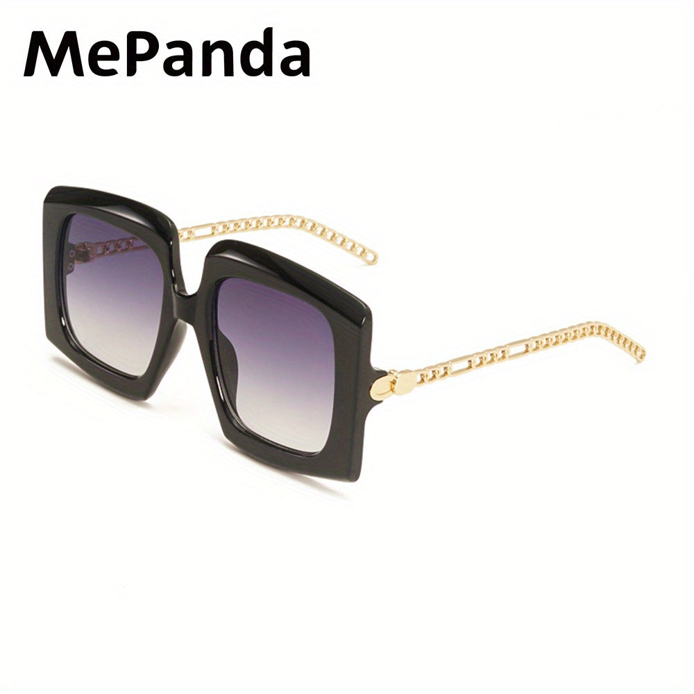 Men's Large Frame Sunglasses Sun Protection Decorative Accessories