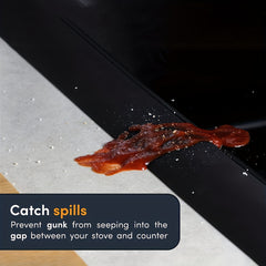 Silicone Stove Gap Cover Anti-fouling Sealing Strip