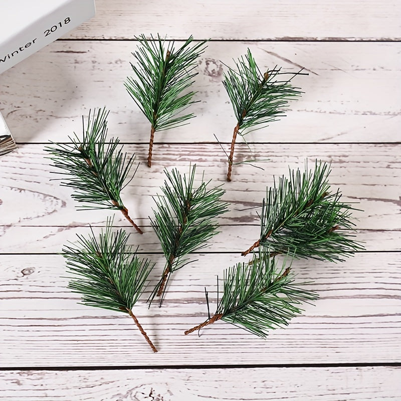 10pcs DIY Simulation Branches Christmas Props Decorations