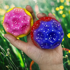 Colored Space Balls Mini Bouncing Balls Lightweight Easter Novelty Toys