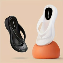 Women's Platform Flip Flops Casual Wedge Beach Shoes