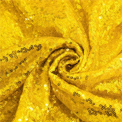 Golden Sequined Mesh Banner Party Supplies