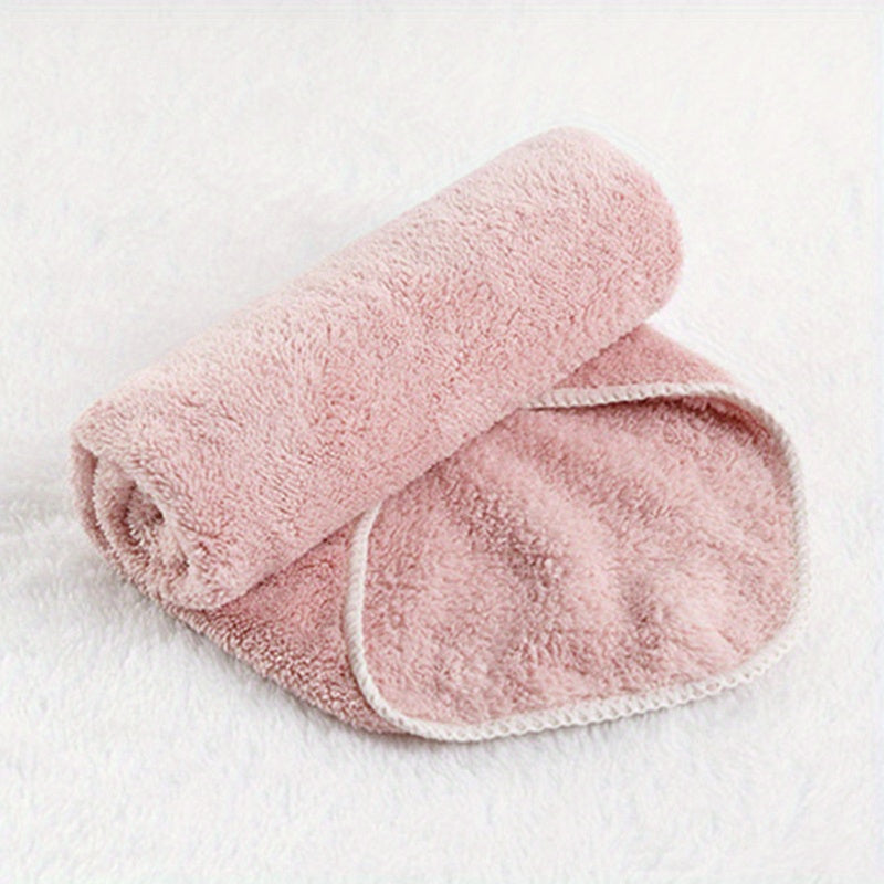 Soft Coral Fleece Towel for Home Bathroom, Absorbent Skin-Friendly Face Towel