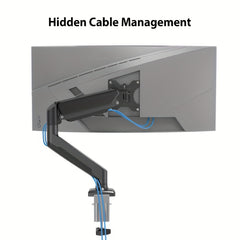 Gas Spring Monitor Arm Single Monitor Mount 13-28 cm Adjustable Stand