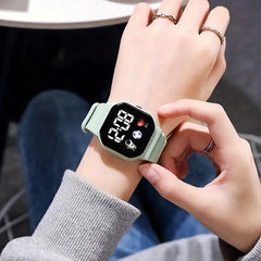 Kids Digital Sports Watch with Silicone Strap