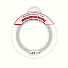 Clear Fishing Wire Monofilament Line 97m Strong Nylon String Supports 68KG