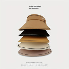 Wide Brim Visor Hat UV Protection Sun Hat