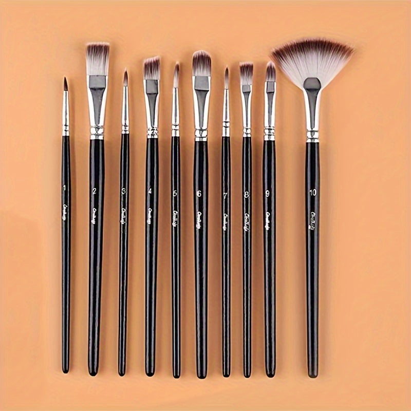 Nylon Brush Painting Set Art Gouache Brushes