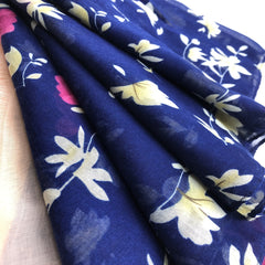 Classic Print Scarf Romantic Vintage Comfortable Smooth Scarf