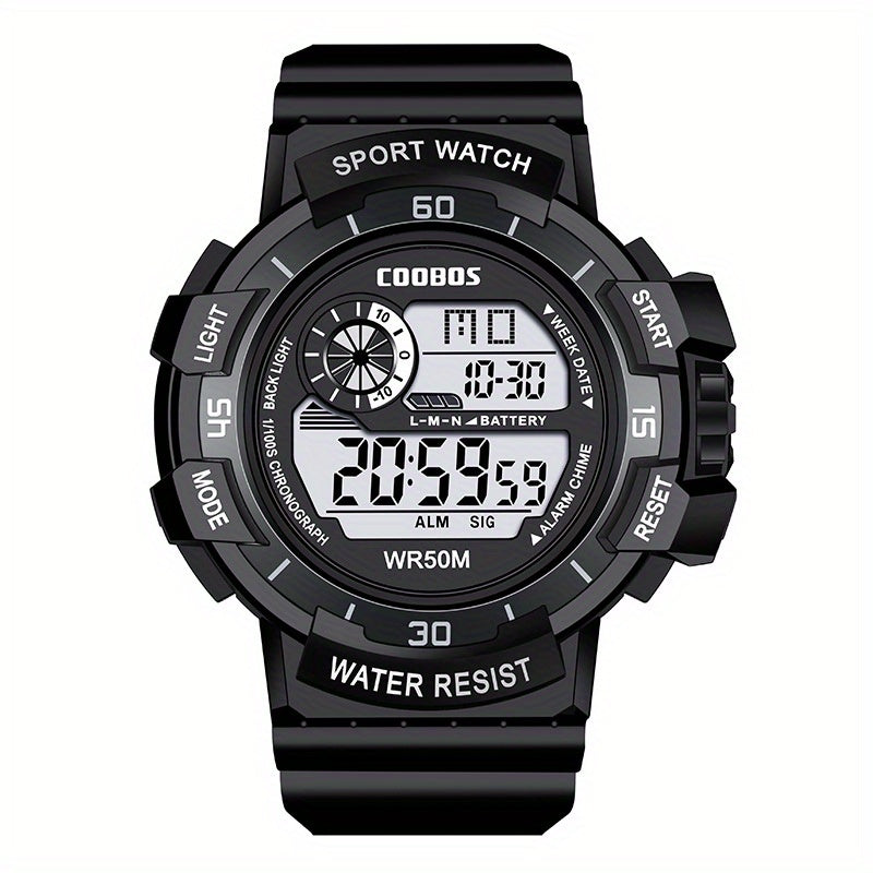 Kids Sports Watch Waterproof Glow Electronic Watch