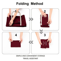 Portable Travel Storage Bag Lightweight Duffle Bag With Zipper