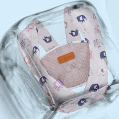 Baby 100 Cotton Ring Sling Carrier Moon Star Pattern Infant 3-36 Months