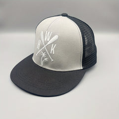 Men's Hip Hop Baseball Cap Flat Brim Breathable Mesh Cap