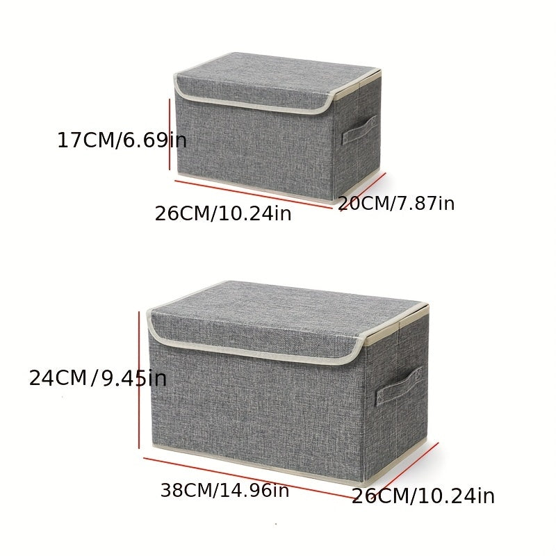 Fabric Storage Box for Closet Organization