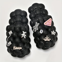 Women's Fashionable Bubble Slippers Waterproof Non Slip Beach Slippers