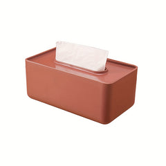 Desktop Tissue Storage Box for Home and Car Use