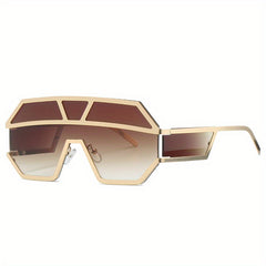 Men's Casual Metal Sunglasses UV Protection Sunglasses