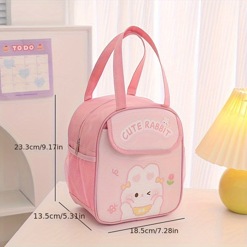 Insulated Lunch Box Bag Portable Lunch Bento Bag Aluminum Foil Cooler Bag