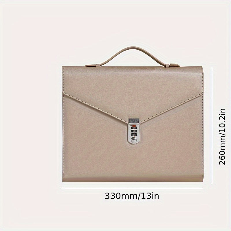 Large Capacity Password File Package with Lock - Confidential Test Paper Bag