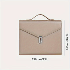 Large Capacity Password File Package with Lock - Confidential Test Paper Bag