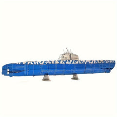 3D Metal Iron Puzzle DIY Submarine Model