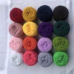 Ice Strips Yarn for DIY Handbag & Cushion - Single Thread Large Ball Polye