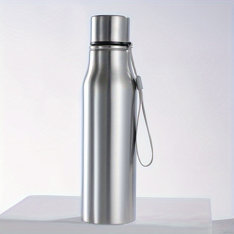 750ml 1000ml Leakproof Sports Water Bottle Stainless Steel Cup Handle