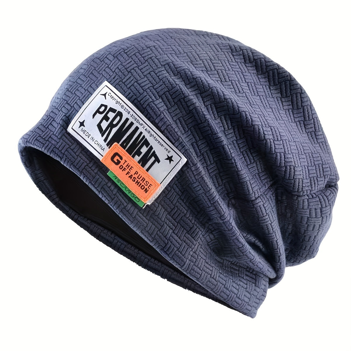 Slouchy Knit Beanie Hat Elastic Skull Cap Warm Lightweight Unisex