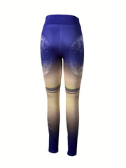 Colorful High Waist Yoga Tight Pants Fitness Leggings