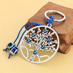 Tree Of Life Eyes Keyring Key Chain Pendant Gift For Men Women