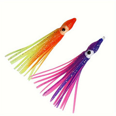 5pcs Bionic Octopus Soft Lure Fishing Tackle