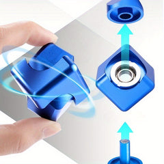 Colorful Spinner Cube High Speed Bearing Rotating Desk Fidget Toy