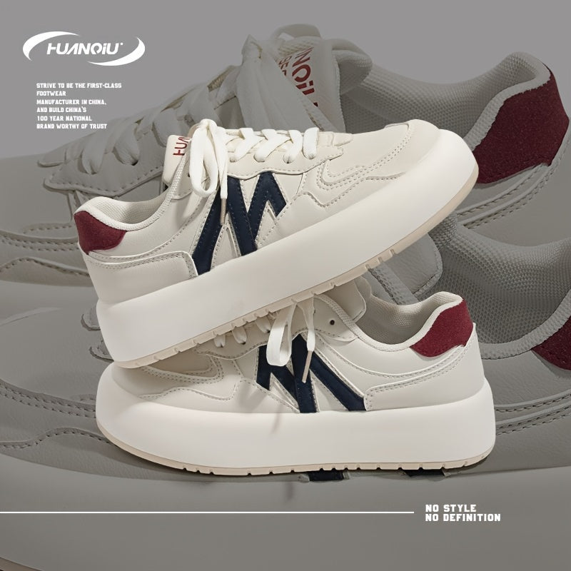 Women's Lace-up Skate Shoes Thick Sole Platform Sneakers