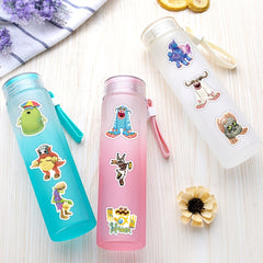 50pcs Monster Stickers For Kids Boys Girls Water Bottle Cartoon Waterproof Vinyl