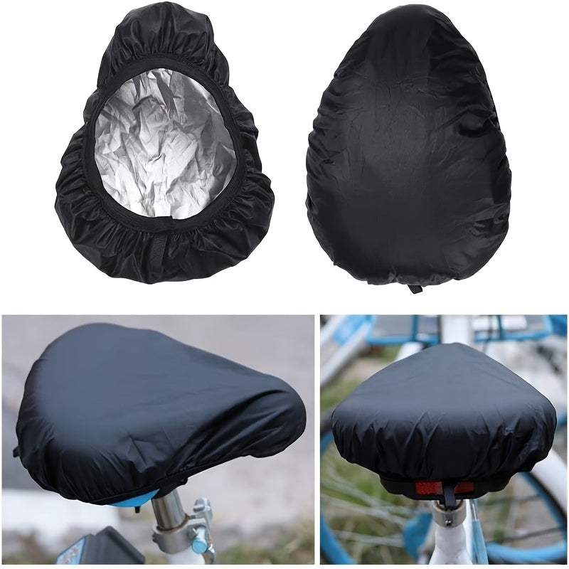 Waterproof Bike Seat Rain Cover Water & Dust Resistant Saddle Cover