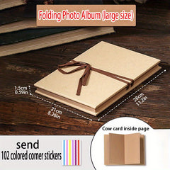Foldable DIY Album Book Birthday Gift Creative Album Card Holder