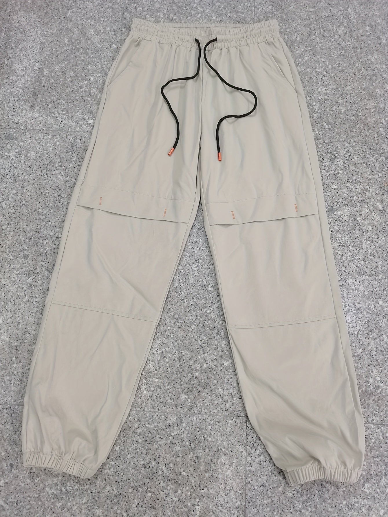 Men's Slim Fit Tapered Joggers with Drawstring Waist
