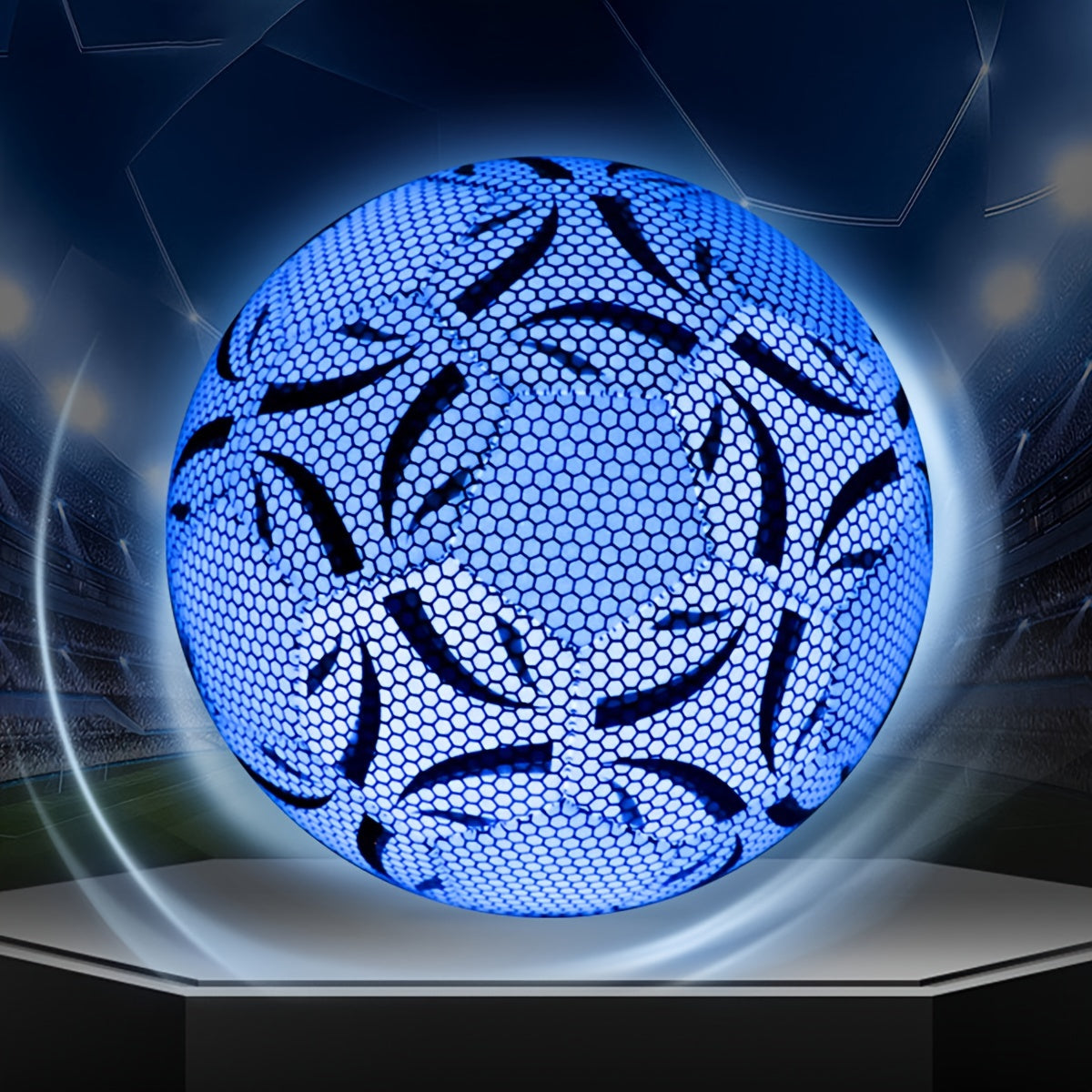 Luminous Football Glow in the Dark No 5 Soccer Ball