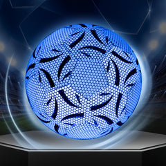 Glow Soccer Ball Reflective Soccer Ball For Night Games And Training Football