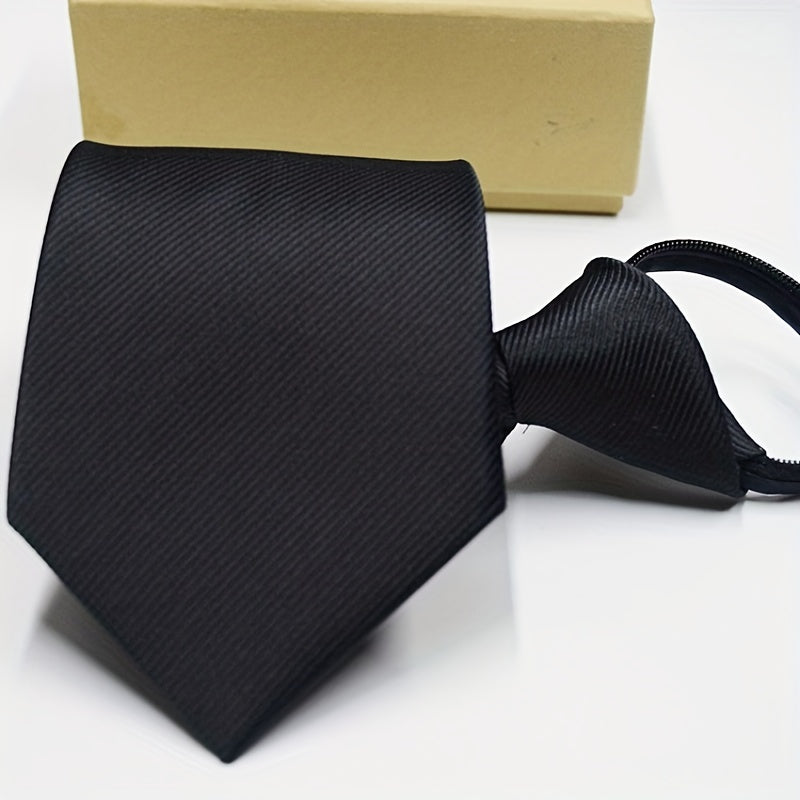 Clip On Tie Security Ties Matte Necktie Funeral Tie