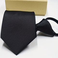 Clip On Tie Security Ties Matte Necktie Funeral Tie