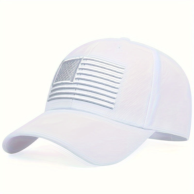 Men's American Flag Golf Cap Casual Hat Outdoor Baseball Cap