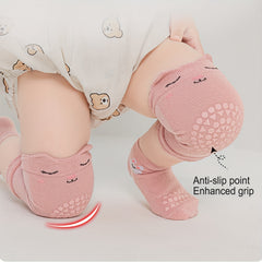 8 Pack Baby Knee Pads & Unisex Protective Socks