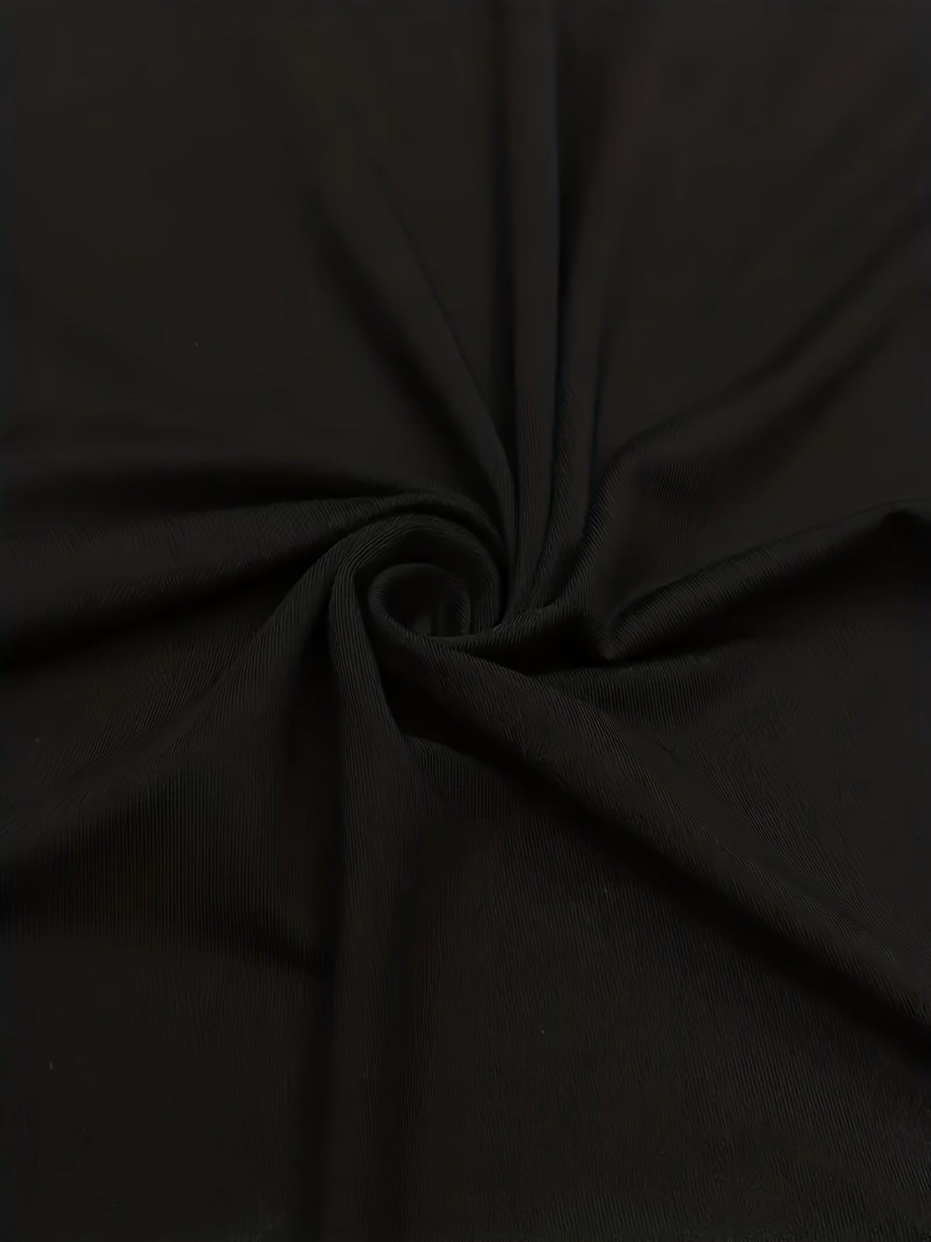 Solid Long Sleeve Cowl Neck Dress