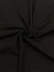 Solid Long Sleeve Cowl Neck Dress