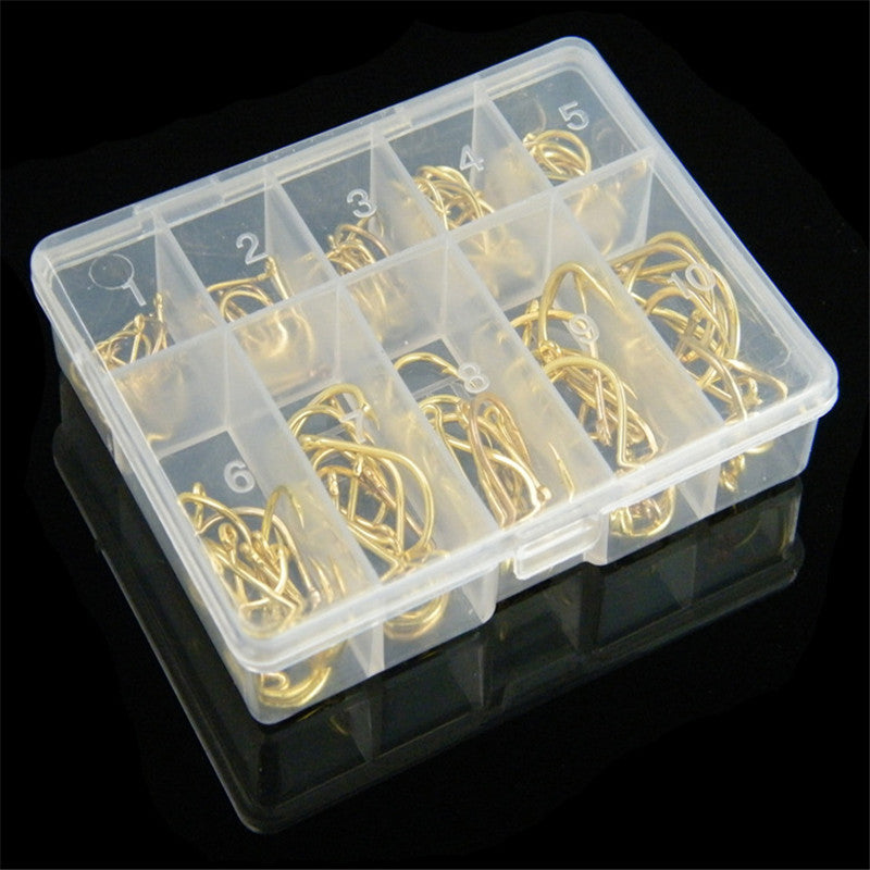 100pcs Fish Hooks Strong and Versatile for Saltwater and Freshwater Fishing